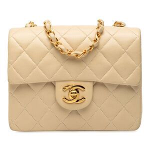 Chanel Mini Square Classic Lambskin Single Flap